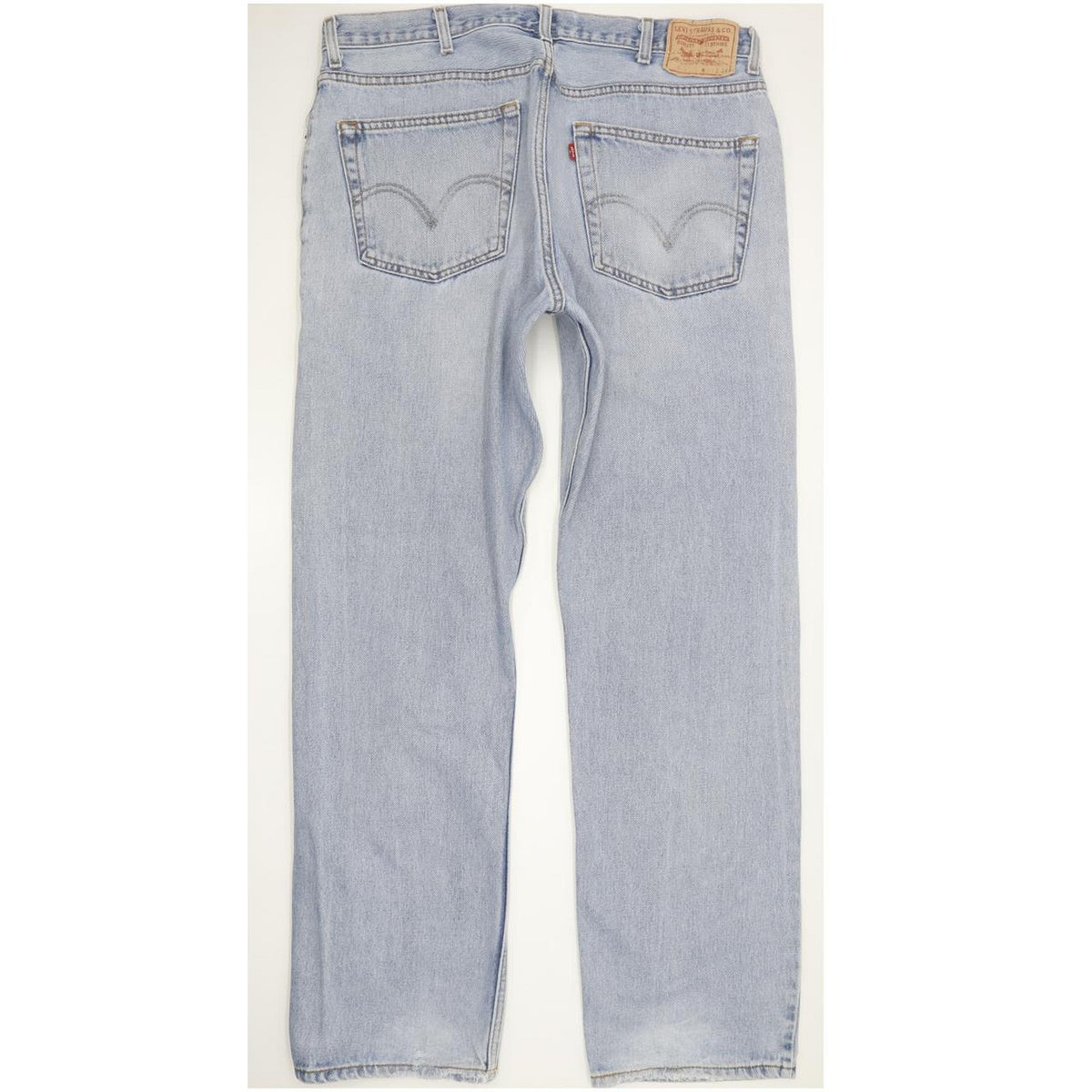 Levi's 505 Men Blue Straight Regular Jeans W38 L33