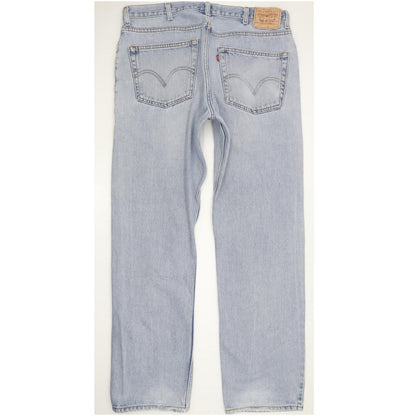 Levi's 505 Men Blue Straight Regular Jeans W38 L33