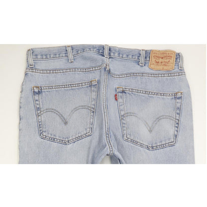 Levi's 505 Men Blue Straight Regular Jeans W38 L33