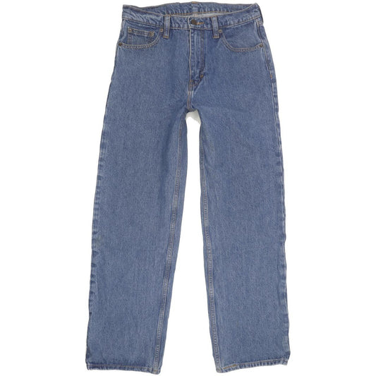 Levi's Men Blue Straight Regular Stretch Jeans W30 L30