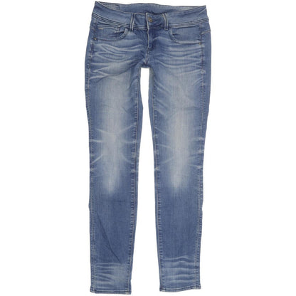 G-Star Lynn Mid Women Blue Skinny Slim Stretch Jeans W29 L31