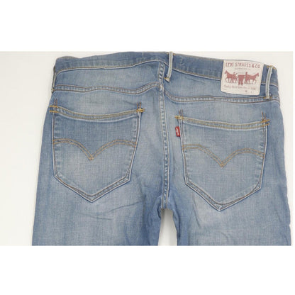 Levi's 504 Men Blue Straight Regular Stretch Jeans W32 L31