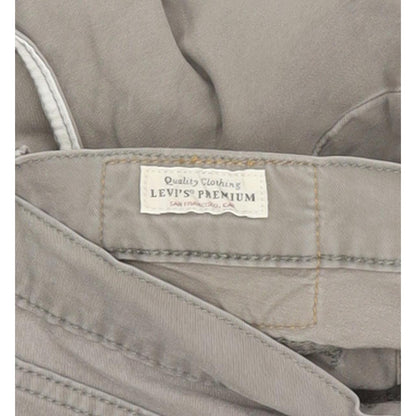 Levi's 511 Men Grey Straight Slim Stretch Jeans W34 L31
