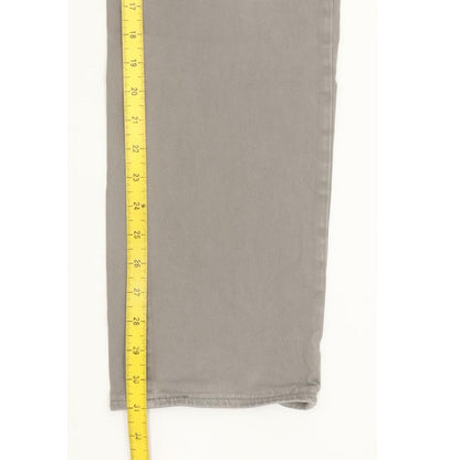 Levi's 511 Men Grey Straight Slim Stretch Jeans W34 L31