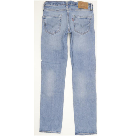 Levi's 511 Men Blue Straight Slim Stretch Jeans W30 L31