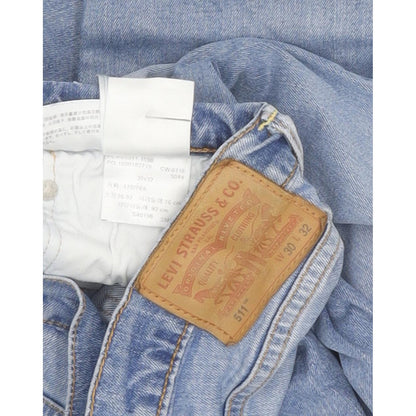 Levi's 511 Men Blue Straight Slim Stretch Jeans W30 L31