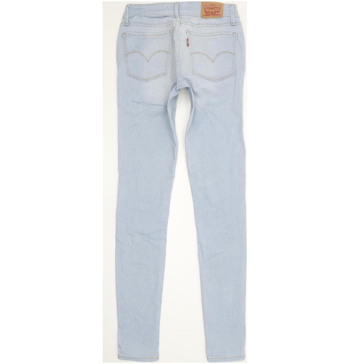 Levi's 710 Super Women Blue Skinny Slim Stretch Jeans W26 L30