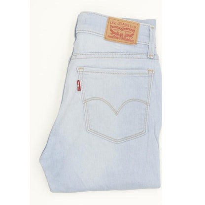 Levi's 710 Super Women Blue Skinny Slim Stretch Jeans W26 L30
