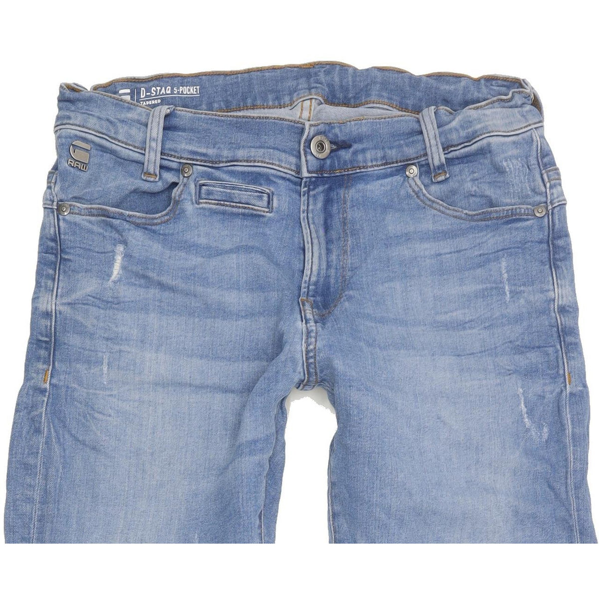 G-Star D-Staq Kids Blue Tapered Slim Stretch Jeans W26 L29