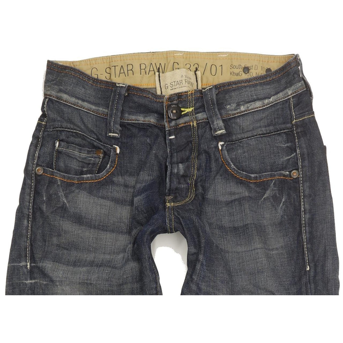 G-Star Radar Narrow Men Blue Straight Regular Jeans W30 L33