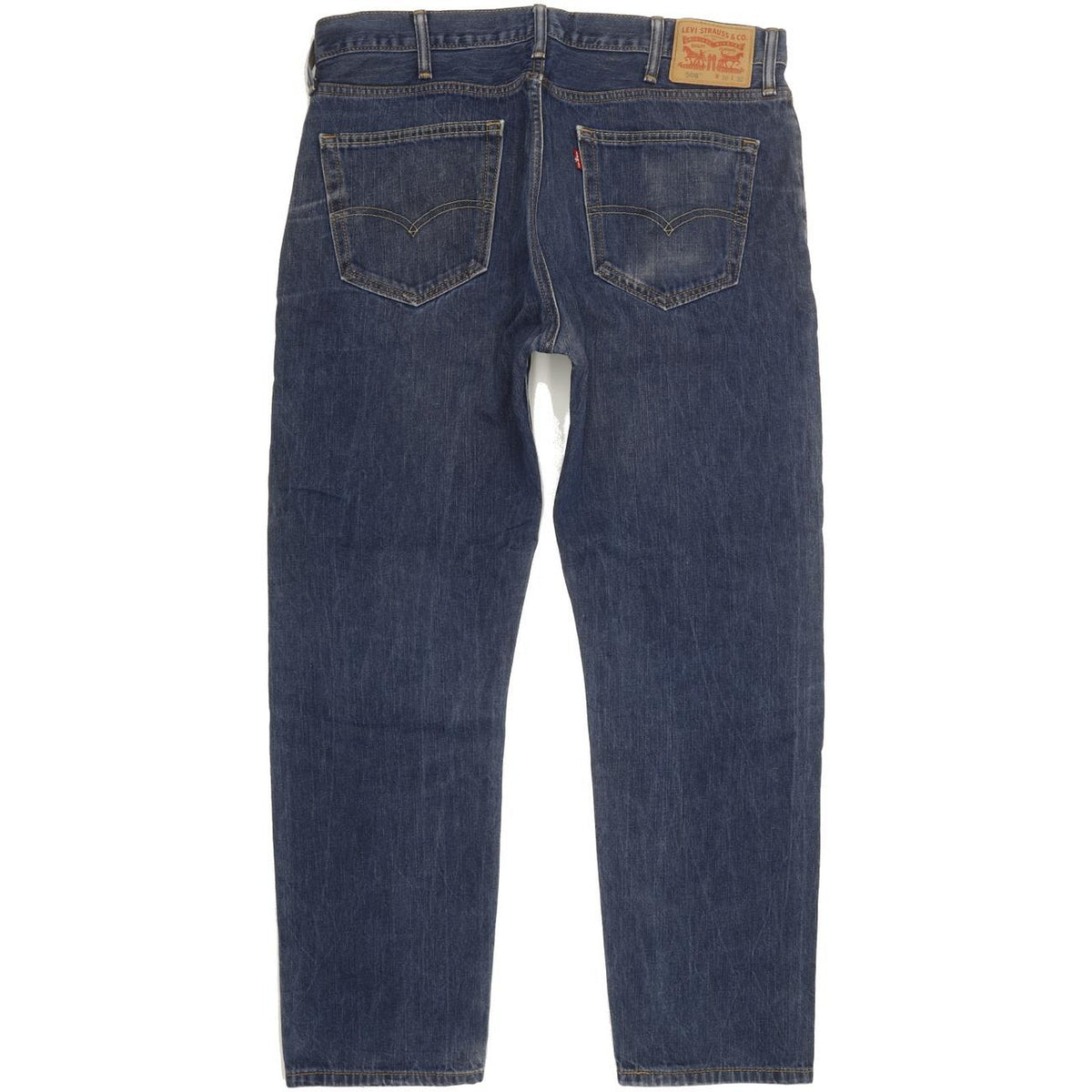 Levi's 508 Men Blue Straight Slim Jeans W38 L29