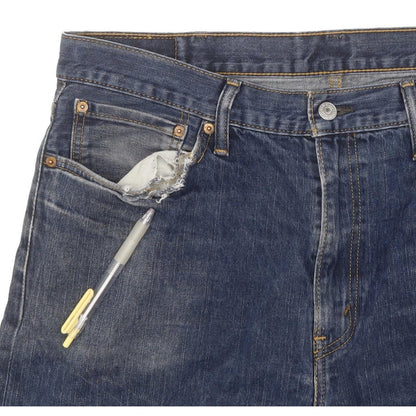 Levi's 508 Men Blue Straight Slim Jeans W38 L29