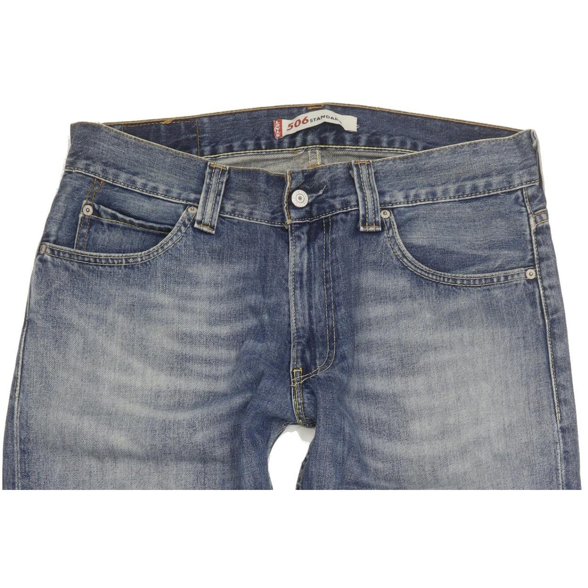Levi's 506 Men Blue Straight Regular Jeans W34 L29