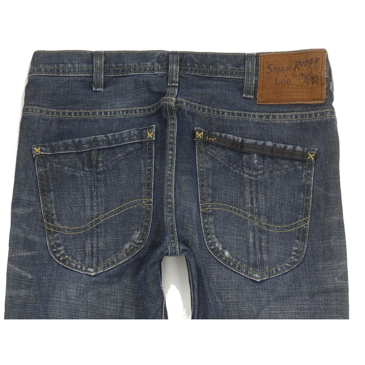 Lee Zed Rider Men Blue Straight Regular Jeans W30 L34