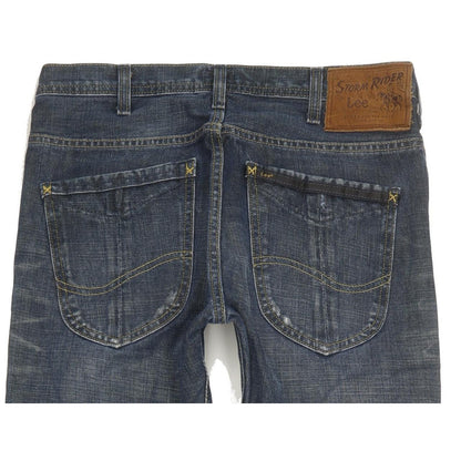 Lee Zed Rider Men Blue Straight Regular Jeans W30 L34