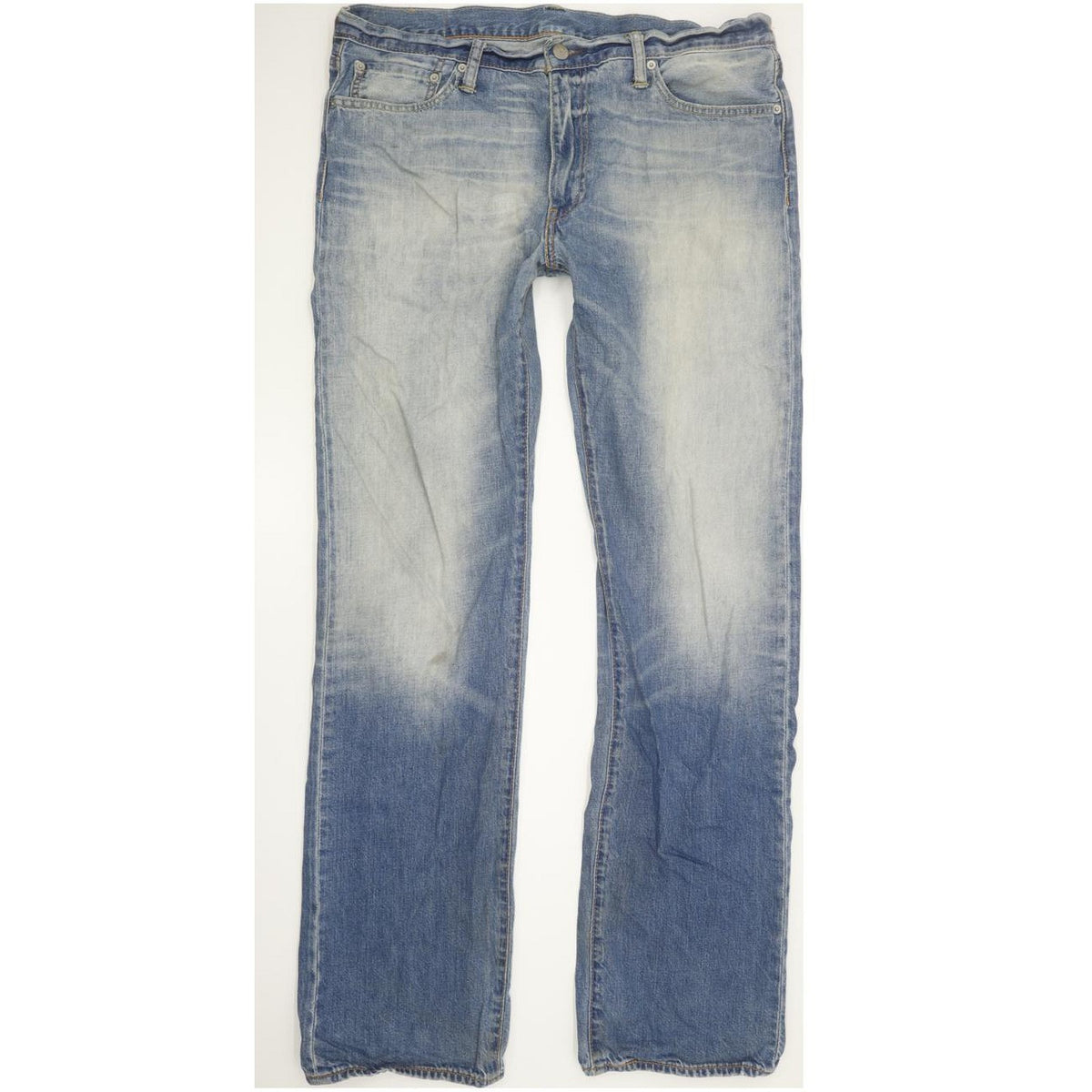 Levi's 504 Men Blue Straight Regular Jeans W36 L34