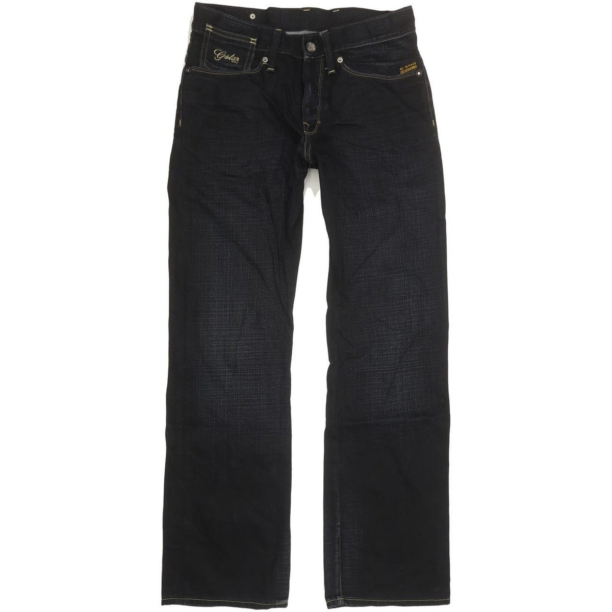 G-Star Coder Men Navy Straight Regular Jeans W30 L31