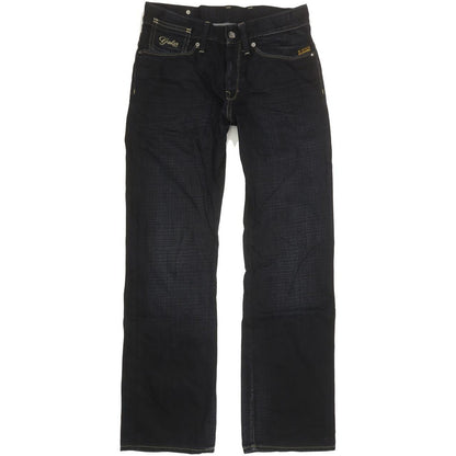 G-Star Coder Men Navy Straight Regular Jeans W30 L31