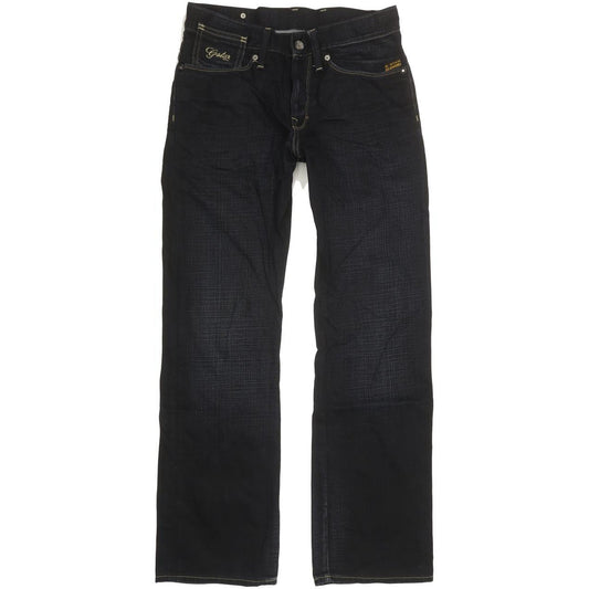 G-Star Coder Men Navy Straight Regular Jeans W30 L31