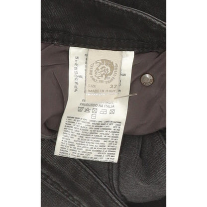 Diesel Sleenker 0670I Men Black Skinny Slim Stretch Jeans W32 L29