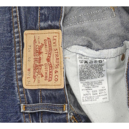 Levi's 751 Men Blue Straight Regular Jeans W32 L31