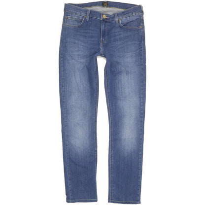 Lee Jade Women Blue Straight Slim Stretch Jeans W32 L30