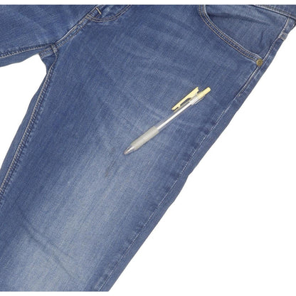 Lee Jade Women Blue Straight Slim Stretch Jeans W32 L30