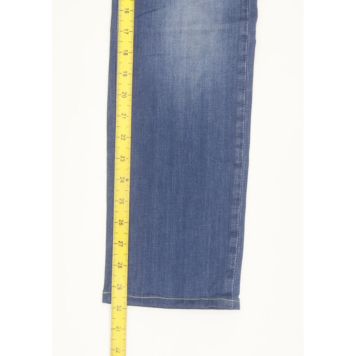 Lee Jade Women Blue Straight Slim Stretch Jeans W32 L30