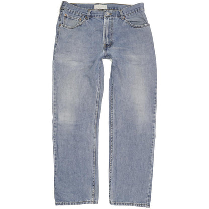 Levi's 505 Men Blue Straight Regular Jeans W36 L32