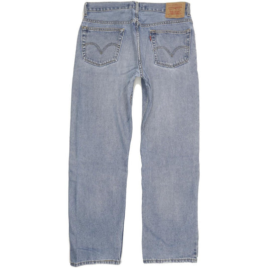 Levi's 505 Men Blue Straight Regular Jeans W36 L32