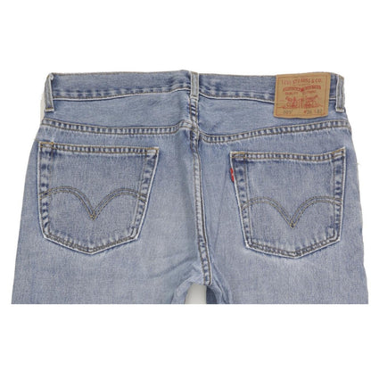 Levi's 505 Men Blue Straight Regular Jeans W36 L32