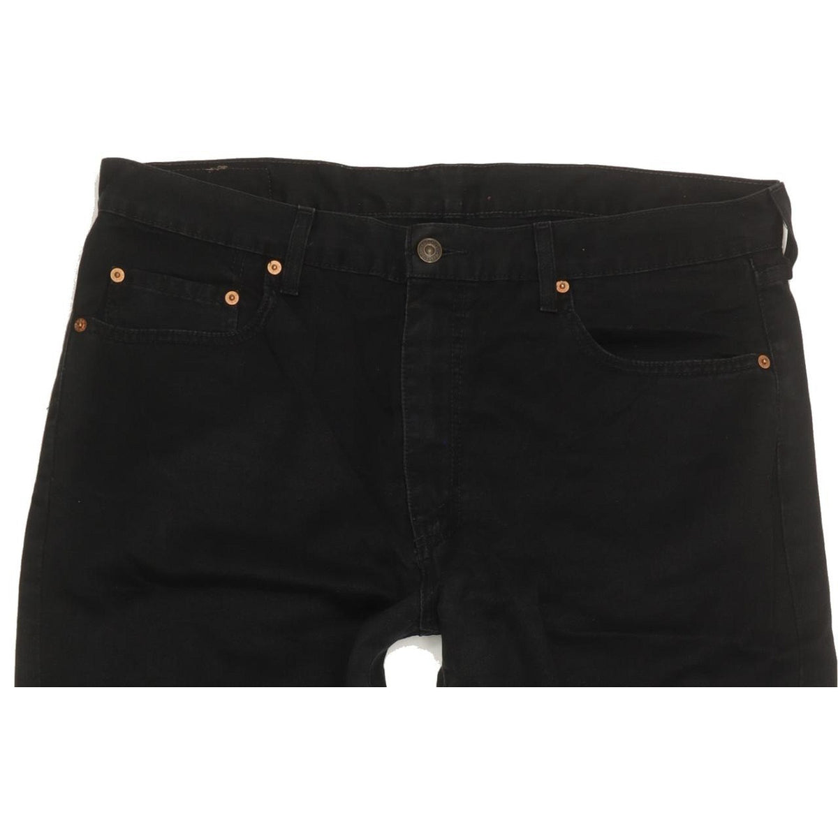 Levi's 615 Men Black Straight Regular Jeans W38 L31