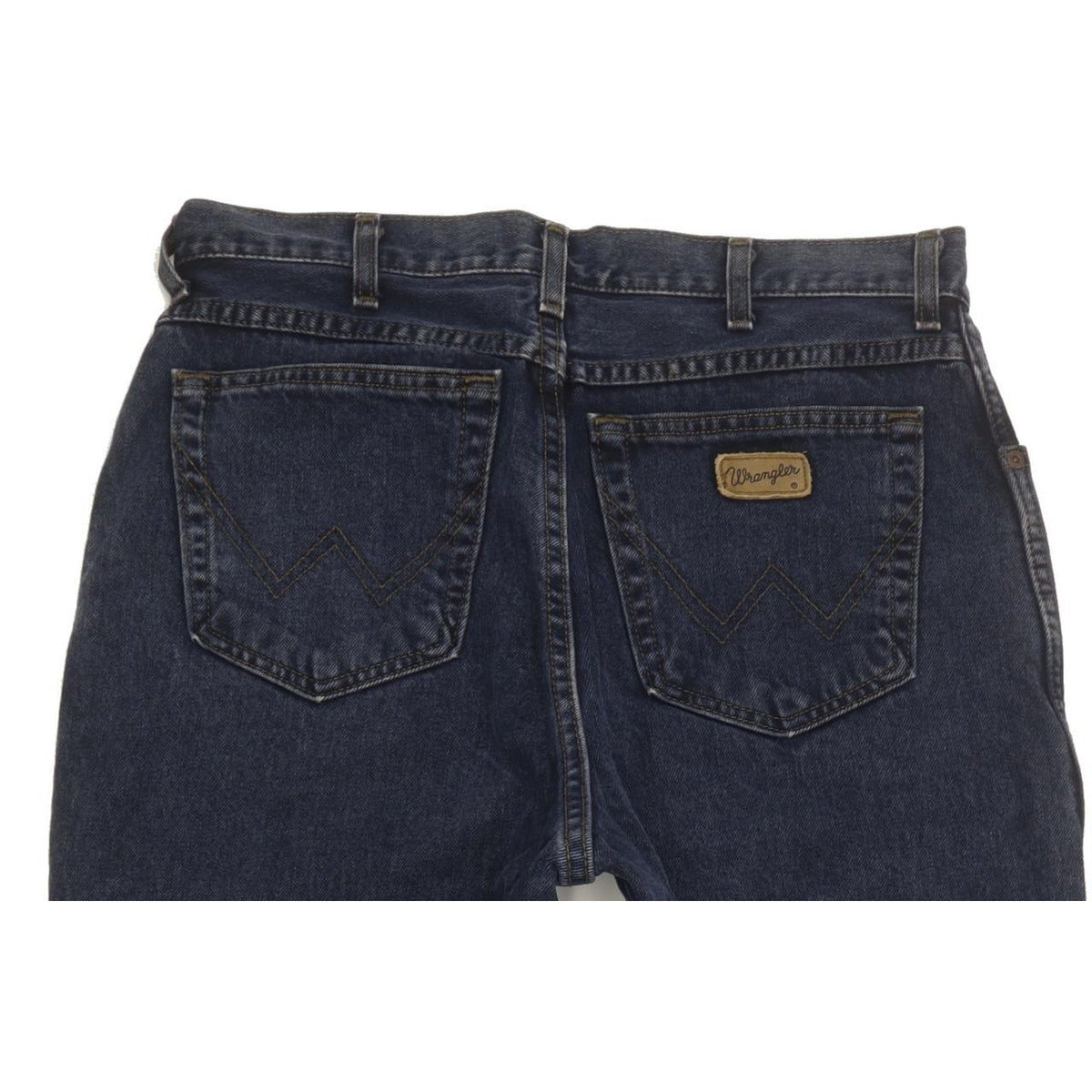 Wrangler Lycy Blue Straight Regular Jeans High Waisted W34 L30