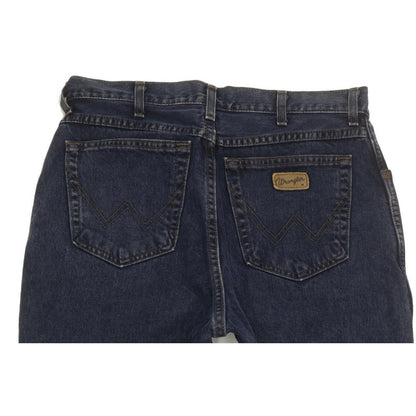 Wrangler Lycy Blue Straight Regular Jeans High Waisted W34 L30