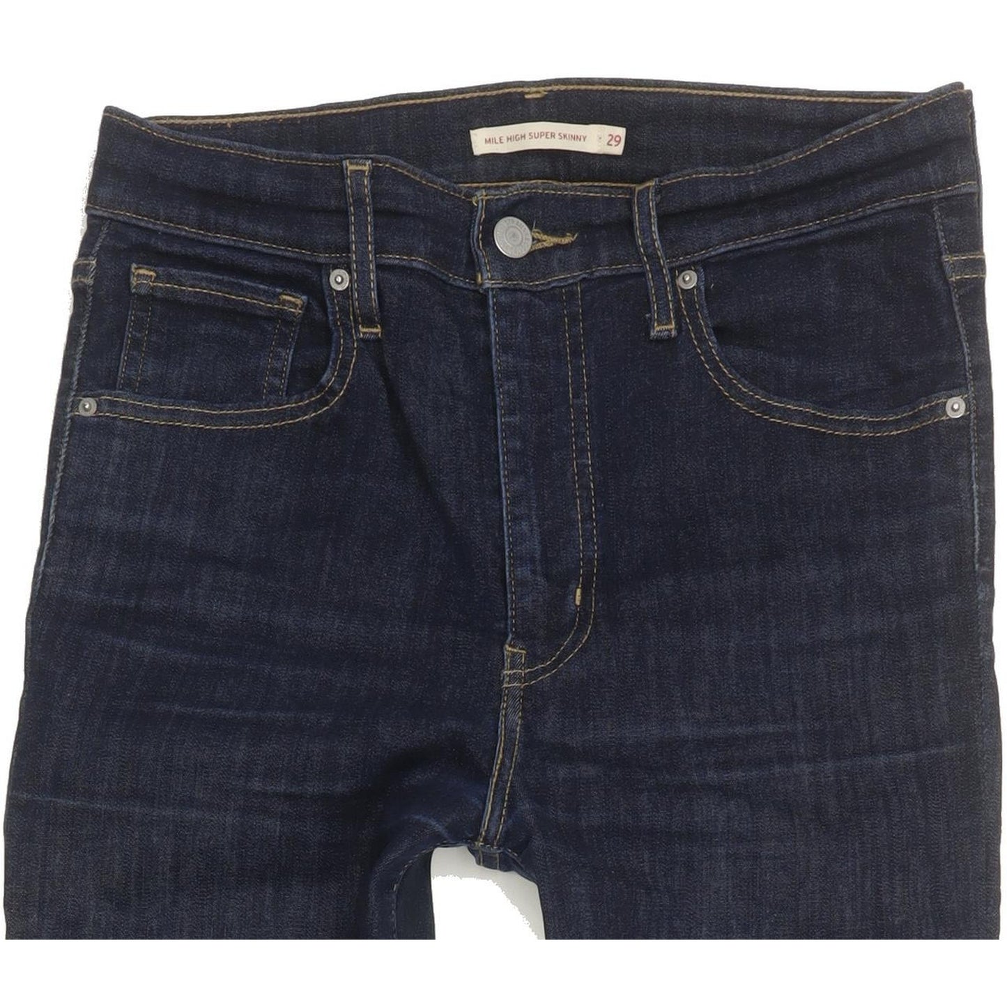 Levi's Mile Blue Skinny Slim Stretch Jeans High Waisted W29 L31