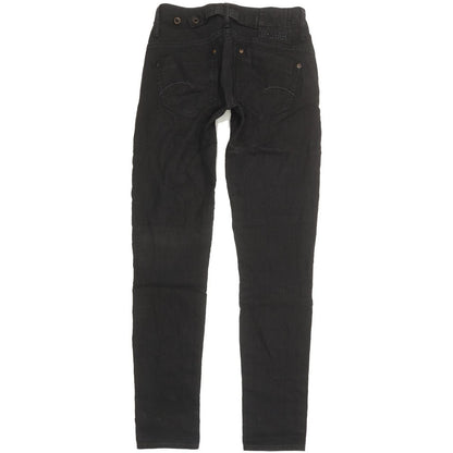 G-Star Midge Women Black Skinny Slim Stretch Jeans W26 L31