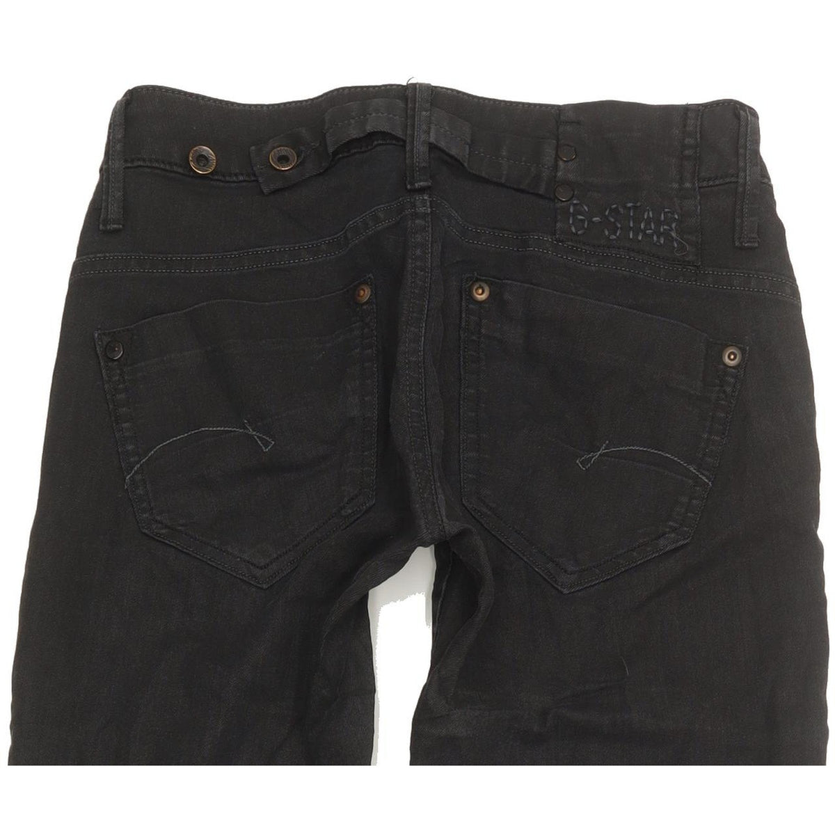 G-Star Midge Women Black Skinny Slim Stretch Jeans W26 L31