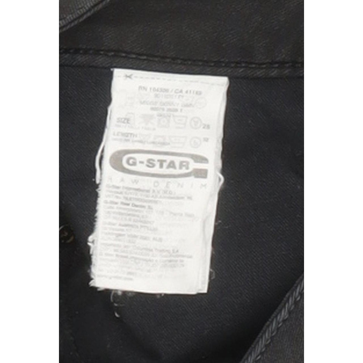 G-Star Midge Women Black Skinny Slim Stretch Jeans W26 L31