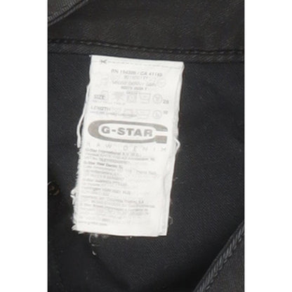 G-Star Midge Women Black Skinny Slim Stretch Jeans W26 L31