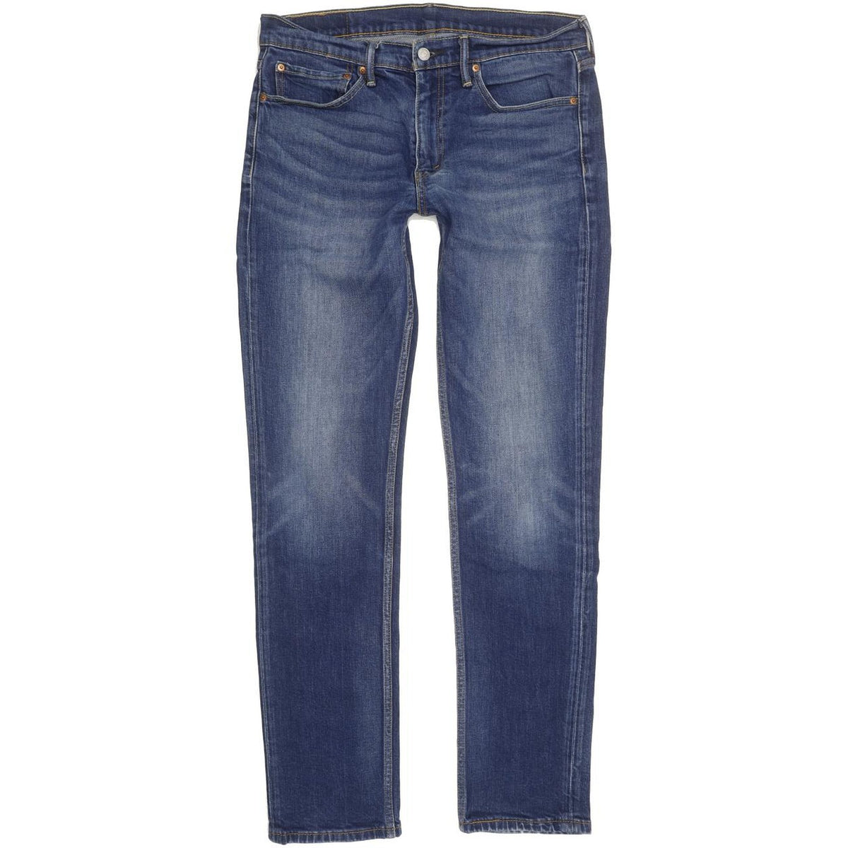 Levi's 511 Men Blue Straight Slim Stretch Jeans W34 L33
