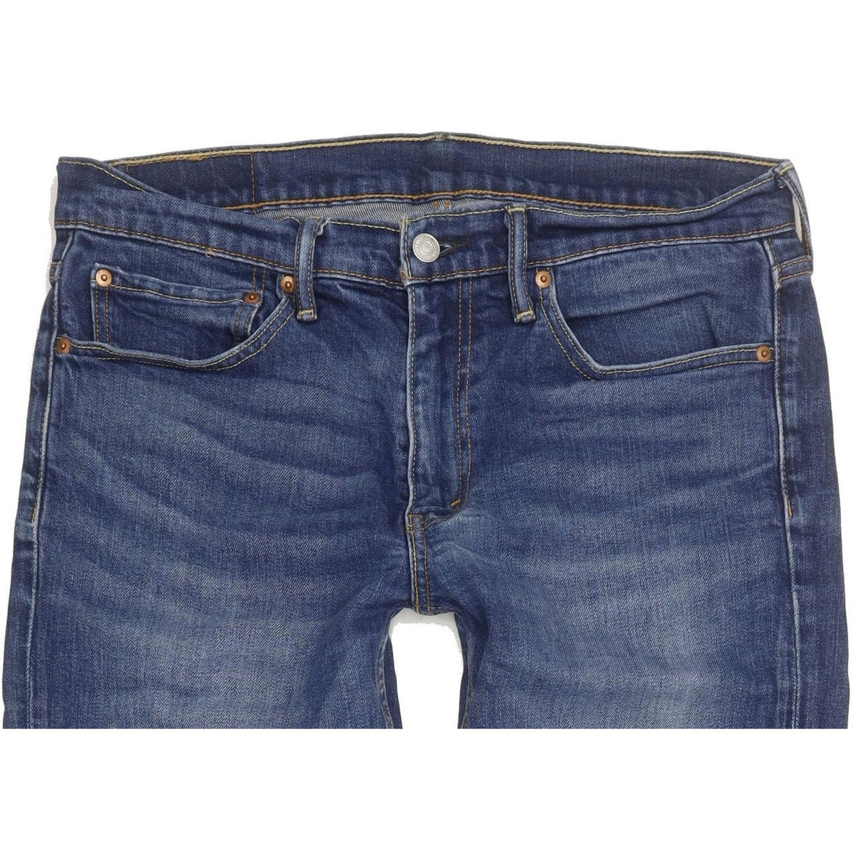 Levi's 511 Men Blue Straight Slim Stretch Jeans W34 L33