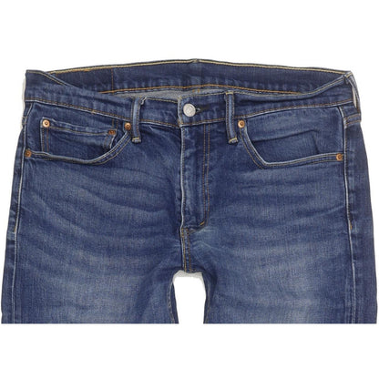 Levi's 511 Men Blue Straight Slim Stretch Jeans W34 L33