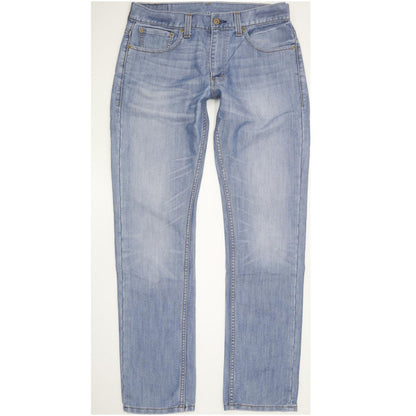 Levi's 511 Men Blue Straight Slim Jeans W34 L33