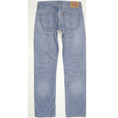 Levi's 511 Men Blue Straight Slim Jeans W34 L33