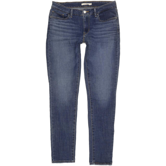 Levi's 711 Women Blue Skinny Slim Stretch Jeans W31 L31