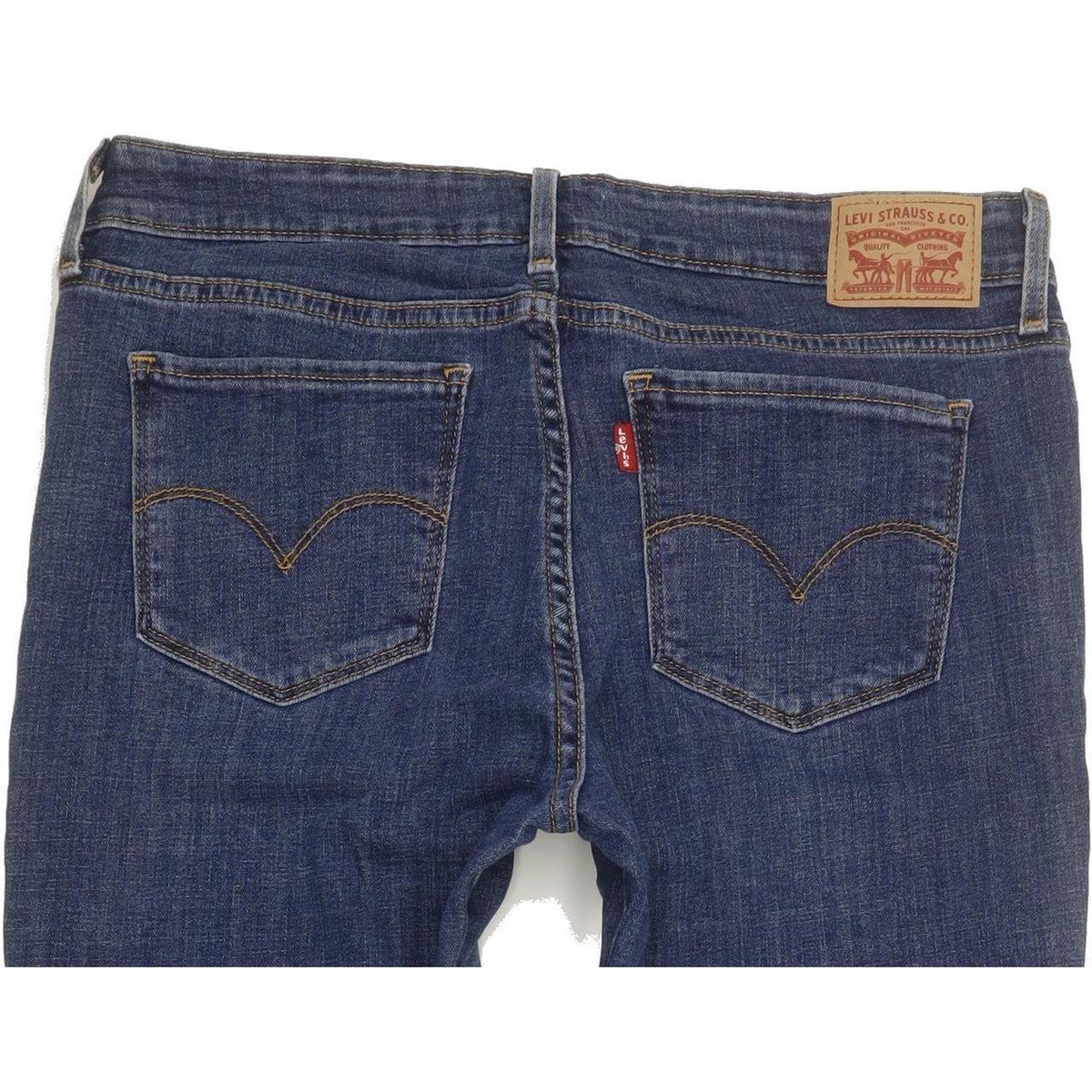 Levi's 711 Women Blue Skinny Slim Stretch Jeans W31 L31