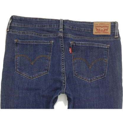 Levi's 711 Women Blue Skinny Slim Stretch Jeans W31 L31