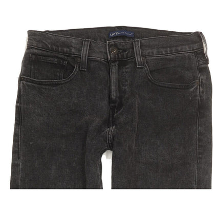 Levi's 512 Men Charcoal Tapered Slim Jeans W29 L31