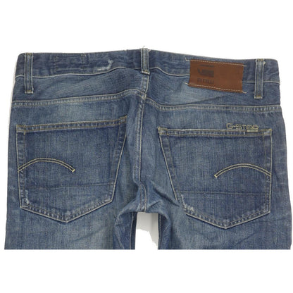 G-Star 3301 Low Men Blue Tapered Regular Jeans W34 L33