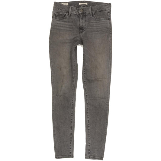 Levi's 310 Shaping Women Grey Skinny Slim Stretch Jeans W28 L29